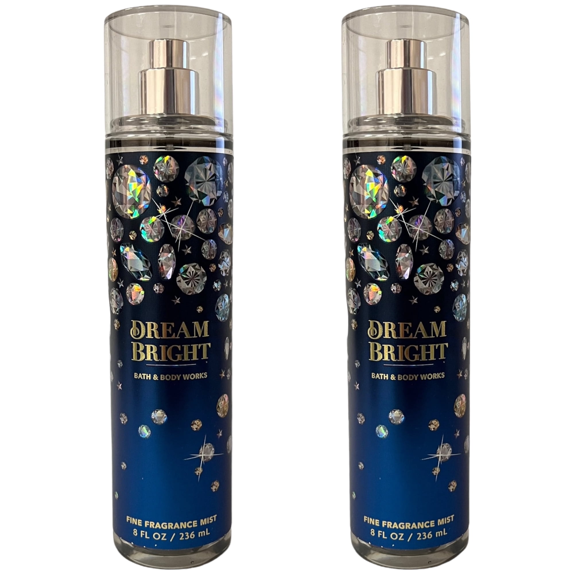 Bath & Body Works Dream Bright Fine Fragrance Mist Set 2 Pack 8 fl oz