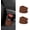 Coffee Brown, variant on RIONIMA 2PCS Car Seat Belt Buckle Holder,Silicone Vehicle Rear & Front Seatbelt Buckle Booster for Easy Access,Auto Seatbelt Fixer to Make Buckling Upright Positioning,Universal for Most Cars