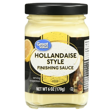 (3 Pack) Great Value Hollandaise Finishing Sauce, 6 (Best Hollandaise Sauce Store Bought)