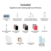 Cricut Joy™ 2 + Smart Die-cutting Machine Deluxe Bundle, Blue