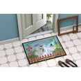 thumbnail image 2 of Carolines Treasures CK1213JMAT Maltese Spring Door Mat Indoor Rug or Outdoor Welcome Mat 24x36 Doormat  36"L x 24"W, 2 of 4