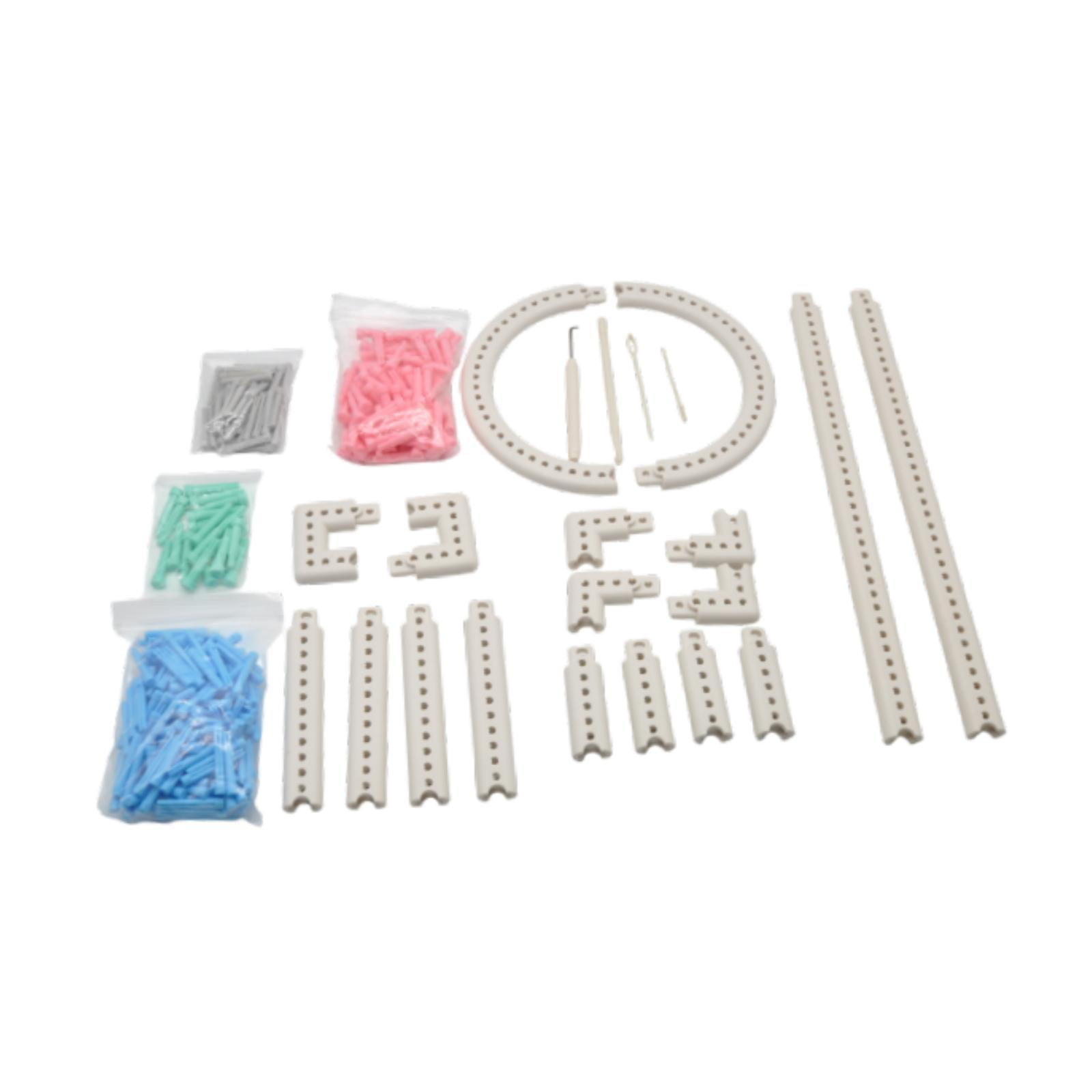 FVDPWYE Knitting Weaving Loom Kit Manual Scarf Knitter Scarf Knitting Loom DIY Craft for