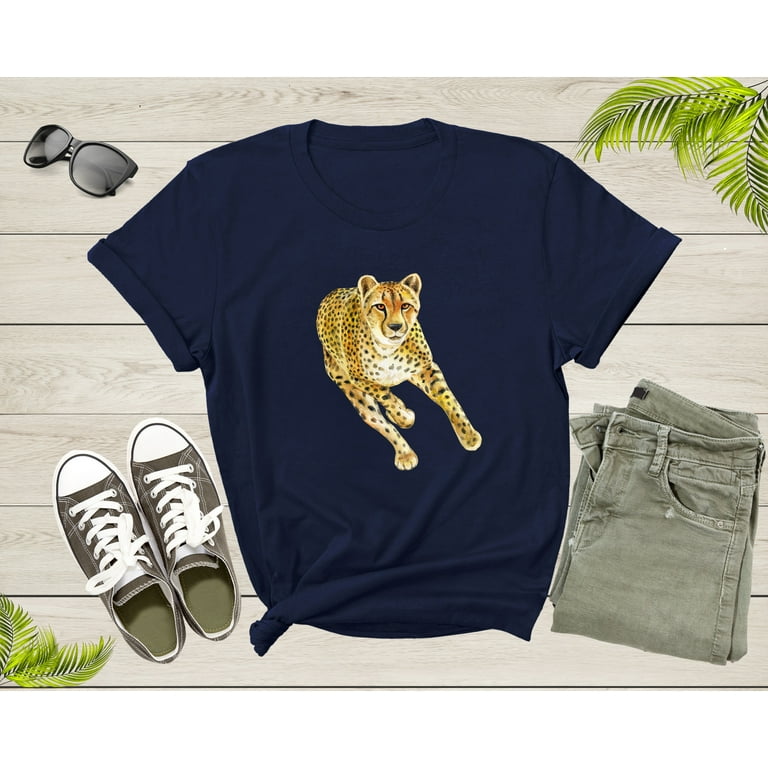 I Run Like A Cheetah T-Shirt Runner Animal Gift I Run Like A Cheetah T-Shirt Runner Animal Gift