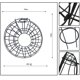thumbnail image 3 of Comedero circular para pájaros Comedero colgante para pájaros Herramienta de alimentación de pájaros salvajes para exteriores e interiores esquí esquí Gafas de esquí, 3 of 5