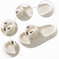 thumbnail image 6 of HCNTES Children Spring Summer Play Sandals Soft Comfortable Non-Slip Slides for Kids Indoor Outdoor Pool Beach Fun(Z01-White,11), 6 of 6