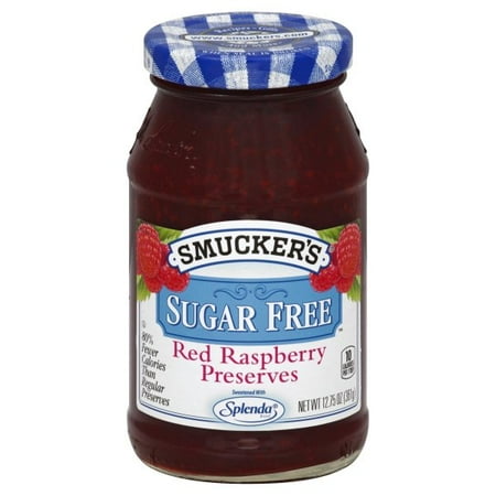 - (2 Pack) Smucker's Sugar Free Light Red Raspberry Preserves, 12.75-Ounce