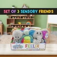 thumbnail image 2 of MEAVIA Sensory Plush Gift Set (Set of 3); Mini Friends, Octopus, Elephant, and Turtle Stuffed Toys, 2 of 9
