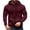 Navy, variant on Kureaily Men's Zip Up Hoodie Casual Loose Fit Pullover Fleece Sweatshirt With Raglan Sleeves For Autumn Winter Comfort Men's Crewneck Sweatshirts