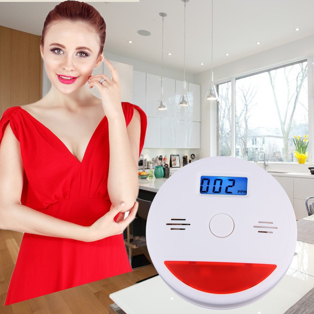 Hot Sale Upgraded Carbon Monoxide Detector Sensor Lcd Gas Co Alarm