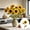 D, variant on LiUMX Artificial Sunflower Silk Bouquet, Faux Sun Flower Stems with Bright Yellow Petals and Green Leaves, Flexible Iron Wire, Home Wedding Farmhouse Living Room Office Decor