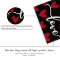 thumbnail image 4 of Cute Garden Flag 12x18 inches, yard, lawn, and outdoor Valentine's Day decoration flags, 4 of 6