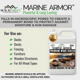thumbnail image 3 of Seal it Green Xtreme Marine Clear Wood Sealer Plant Based Non Toxic Waterproof Sealant for Docks Decks Fences and Railings 1 Gallon, 3 of 8