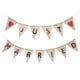 thumbnail image 1 of KAKOWELY Banderines rústicos para recién casados, guirnaldas, banderines, banderines de tela, decoración shabby chic para fiesta de bodas., 1 of 4