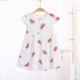 thumbnail image 3 of Youmylove Dresses For Girls Toddler Children'S Summer Thin Style Cute Cartoon Watermelon Print Breathable Dress For 3 Months To 5 Years, 3 of 3