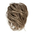thumbnail image 2 of Easter Human Hair Wig Wig Band Wear and Go Glueless Wig Hair Topper Messy Hair Bun Hair Pieces Curly Synthetic Updo Scrunchies Ponytail Extension for Women Black 1Pcs Wig Cap, 2 of 4