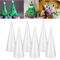 thumbnail image 2 of Hi,Fancy White Handmade Colored Painting DIY Hand Crafts Styrofoam Material for All 9.84 inch, 2 of 9