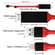 thumbnail image 2 of Cable adaptador de datos USB3.0 tipo C a HD de 2 m, convertidor de cable de transferencia de imágenes de video HD 4K, rojo Advancent EL5615-02B, 2 of 2