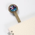 thumbnail image 3 of Flamingo Book Accessories: Lace Bookmark in Antique Bronze - a Gift for Readers and Book Lovers, 3 of 5