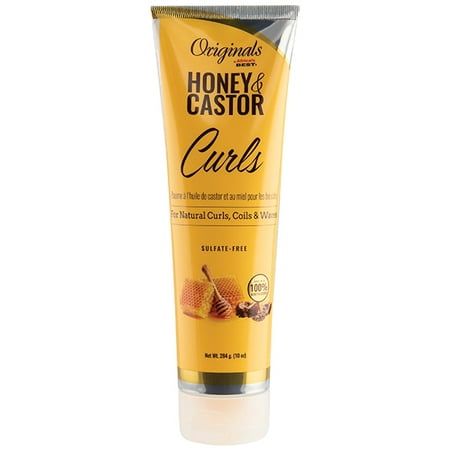Africa'S Best Originals Honey & Castor Curling Creme 10 (The Best Hair Straightening Cream)