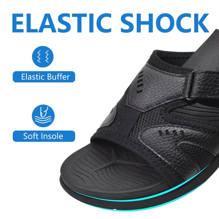 COFACE Mens Sport Recovery Sandals Plantar Fasciitis Soft  display picture 1