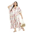 thumbnail image 5 of Oussum Women Plus Size Kaftans Polyester Long Maxi Caftan Gown Evening Casual Dress Online, 5 of 8