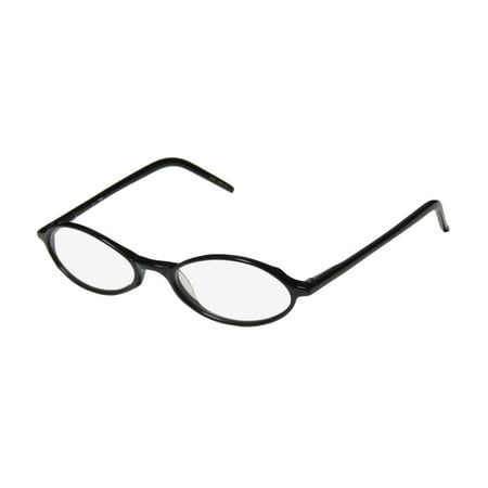 New Thalia Kira Womens/Ladies Designer Full-Rim Black Inexpensive Light Weight Upscale Frame Demo Lenses 48-17-135 Flexible Hinges Eyeglasses/Glasses