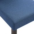 thumbnail image 5 of vidaXL Chaises de Salle à Manger 4 Pcs Tissu Bleu, 5 of 5