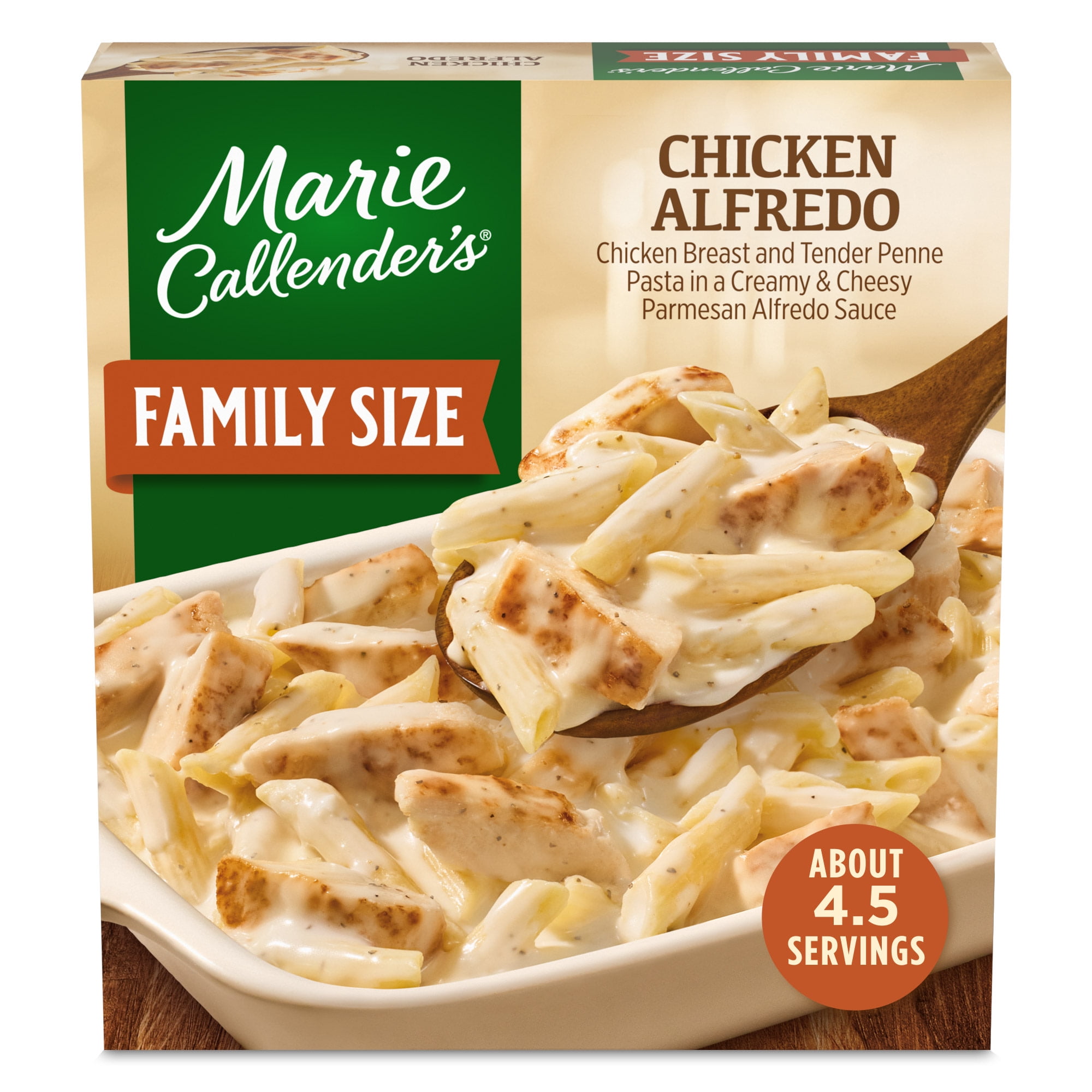 Marie Callender's Chicken Alfredo, Family Size, Frozen Meal, 36 oz.