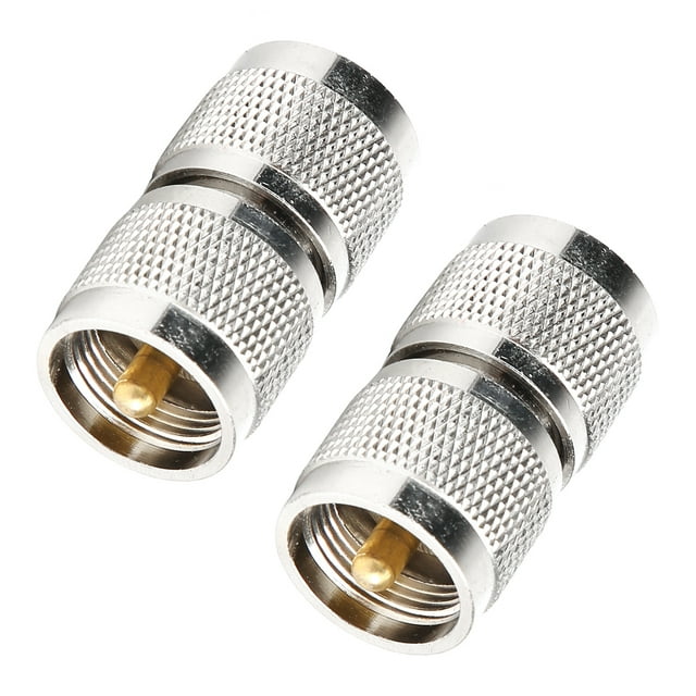 Conector PL259 UHF ANGGREK 2 Piezas Macho a Macho