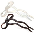 thumbnail image 2 of OFFIGAM 2-Pack French U-Shaped Hair Pins with Bow Design for Women, Perfect for Buns, Updos, and Hair Styling Accessories, 3.93x2.63x0.04in, 2 of 10