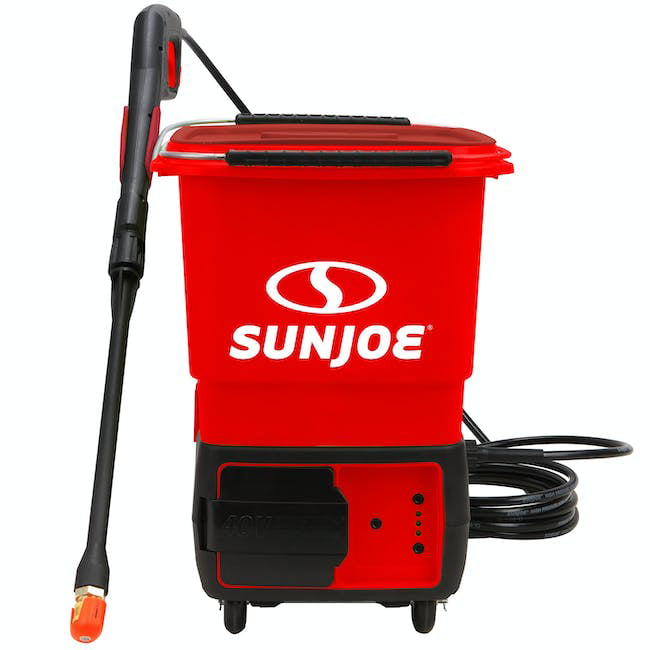 Restored Sun Joe SPX6000C-RED-RM Cordless Pressure Washer | 40V 4.0 Ah | 1160 PSI Max* | 1 GPM Max* Red (Refurbished) - Walmart.com