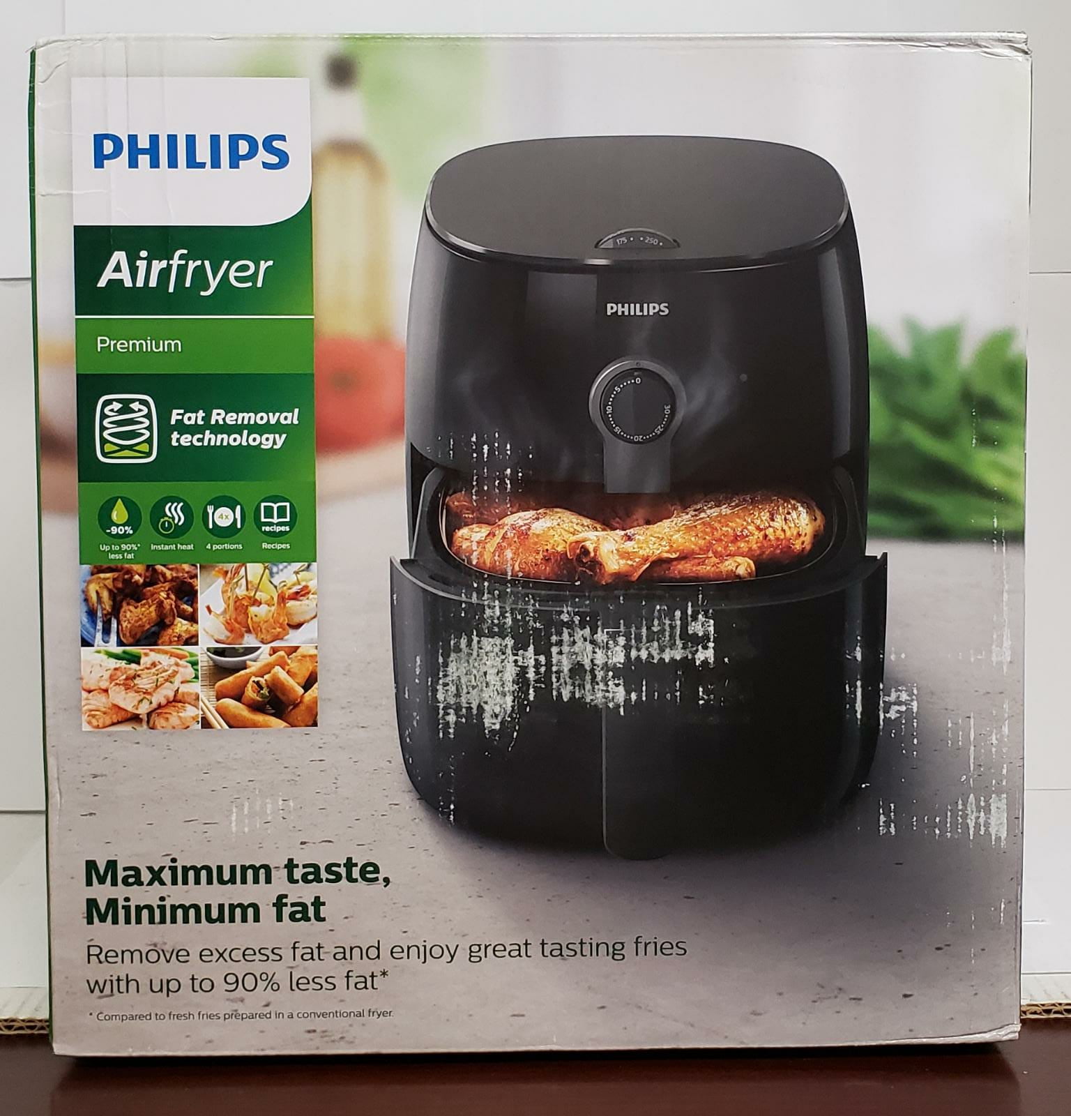 Philips Digital Airfryer with Twin Turbostar Technology, HD9741/96, Black :  : Home
