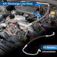 thumbnail image 2 of Manguera de Refrigerante de A/C para BMW X3 2004-2010 Línea de Manguera de Presión de Aire Acondicionado No. 64536988866 Caucho Hierro, 2 of 6
