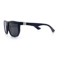 thumbnail image 6 of Polarized Mens Flat Top Sport Plastic Geometric Rectangle Sunglasses [Navy - Black], 6 of 7