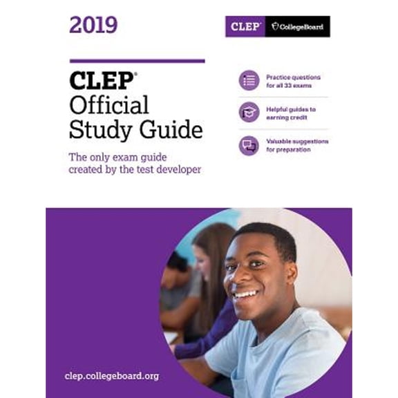 Pre-Owned CLEP Official Study Guide 2019 (Paperback) 1457310783 9781457310782