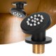 thumbnail image 5 of Rociador De Chorro, Rociador De Ducha Dirección Ajustable Latón Redondo Para Inodoro Para Baño En El Hogar YLSHRF Wall Spray Jet, 5 of 8