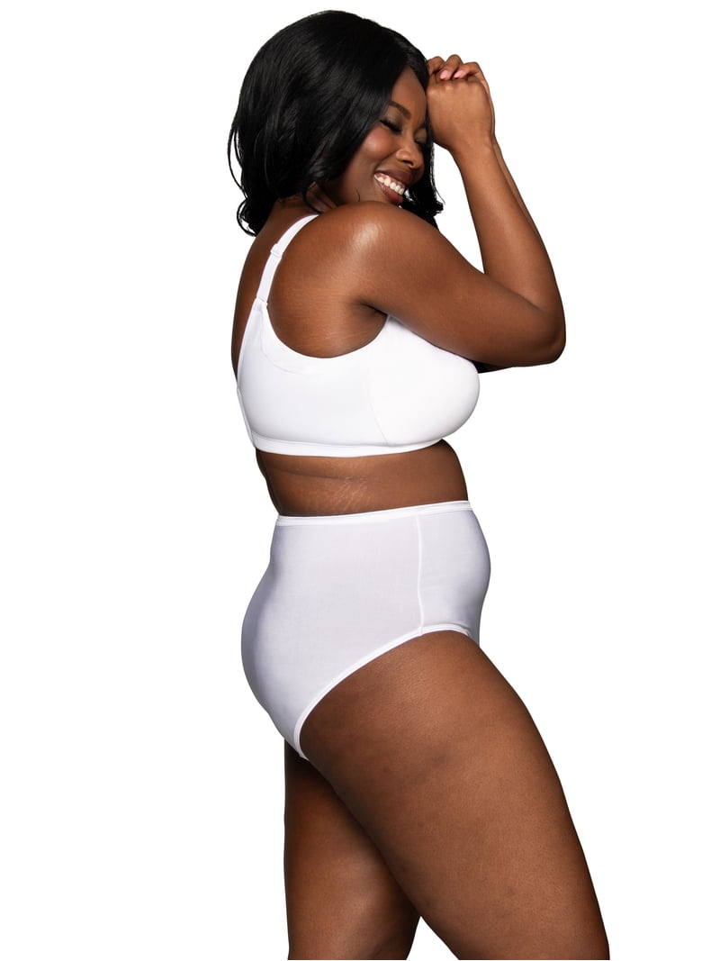 Vanity Fair Women's Wireless Full Figure Smoother Bra, Star White