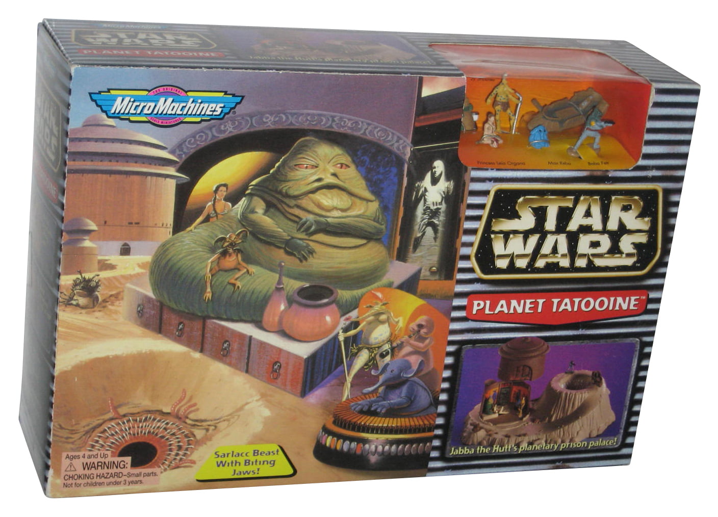 Planète Tatooine Micro Machines Playset-Star Wars le retour du Jedi-Boba Fett