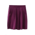 thumbnail image 3 of Asxite Plus Size Shorts for Women Solid Pockets Stretchy Elastic Waist Summer Loose Casual, 3 of 5