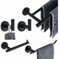 thumbnail image 1 of Double Towel Bar Matte Stainless Steel Bath Towel Rack for Bathroom Towel Holder Wall Mount Total Length TBLPB, 1 of 9