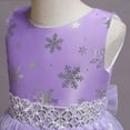 thumbnail image 7 of OGLCCG Flower Girls Maxi Dress Bridesmaid Wedding Pageant Party Princess Floral Boho Vintage Lace Dance Gown Formal Evening Dresses, 7 of 7