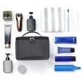 thumbnail image 7 of VANLOFE Handbag Waterproof Hook Wash Bag, Multifunctional Travel Cosmetics Storage Bag, Household Storage Pack, Bathroom Storage With Hanging For Business, Vacation, Black, 7 of 7