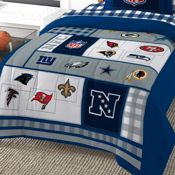 NFL Bedding Football AFC vs NFC Comforter and Sheets