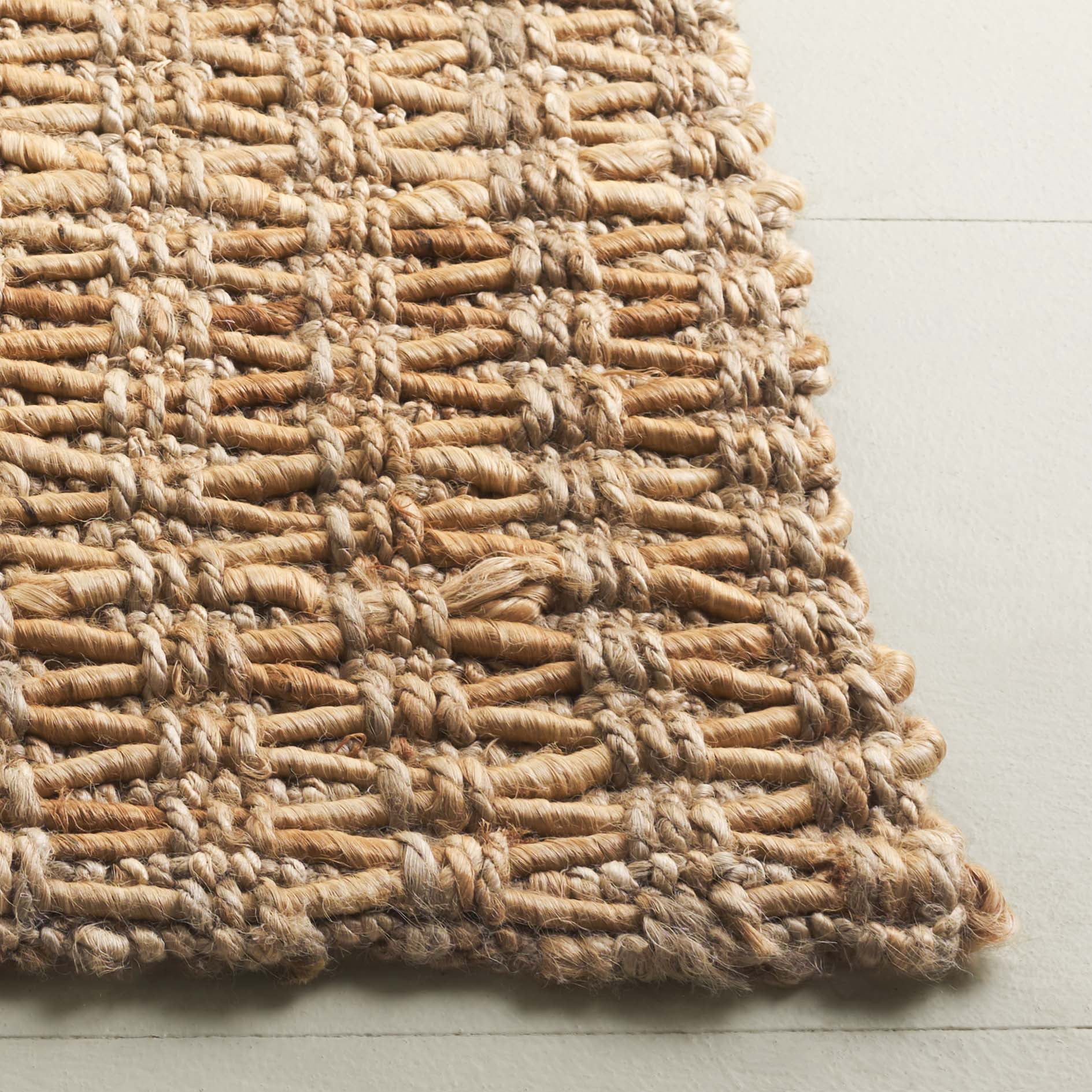 SAFAVIEH Natural Fiber Brittania Solid Area Rug, Natural, 4' x 6'