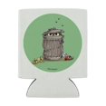 thumbnail image 2 of Sesame Street Trash Can Oscar the Grouch Can Cooler - Drink Sleeve Hugger Collapsible Insulator - Beverage Insulated Holder, 2 of 4