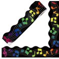 thumbnail image 1 of Miangastore 1 Roll Border for Bulletin Board Music Decal Stickers Copper Sticker for Classroom Use School Supplies, 1 of 8