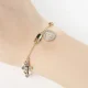 thumbnail image 2 of Pulsera De Cadena Con Rosario De San Benito, 2 of 4