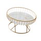 thumbnail image 2 of Cuenco de alambre de hierro para servir frutas, aperitivos y verduras, elegante soporte para almacenar pan. Oro blanco l, 2 of 9