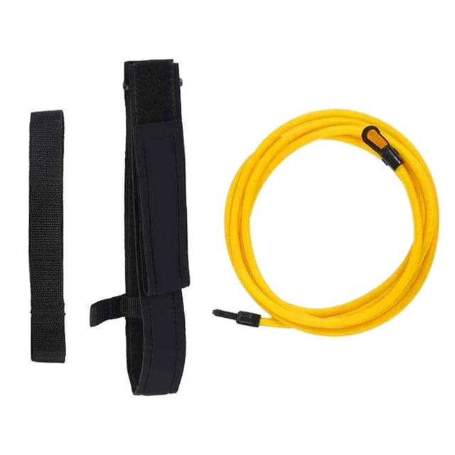 Sonducket Cinturón de entrenamiento de natación duradero y ligero para accesorios de piscina de rendimiento mejorado Deportes acuáticos amarillo-3metros
