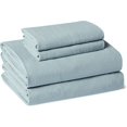 thumbnail image 1 of Brushed Microfiber Sheet Set, Extra Soft with Natural Texture, 4-Piece, Full, Blue, 1 of 10